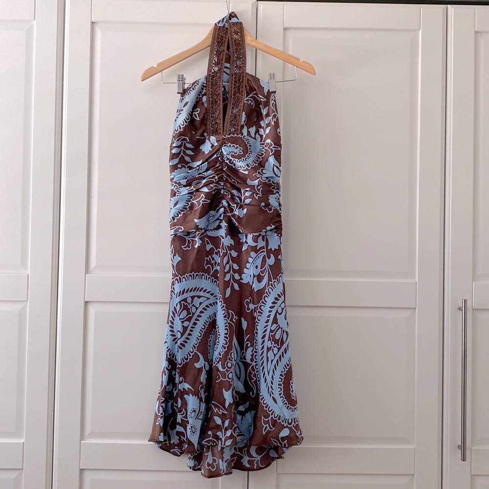 Like new condition halter dress